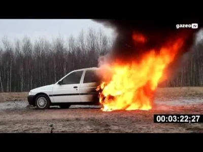 E.....m - To jest zawór bezpieczeństwa. Palący się golf na gazie też wypuści taki pło...