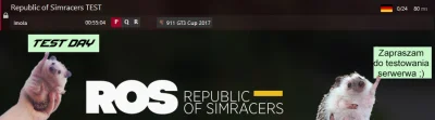 RepublicOfSimracers - Drodzy simracerzy.
RoS rośnie w siłę! A ponieważ wspólnie twor...