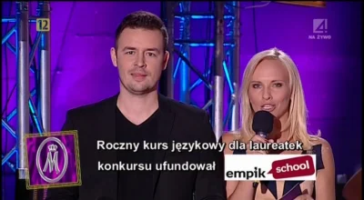 team1212 - #tv4 #misspolskinastolatek Hah, widzę że ich IQ ocenili już z góry :D