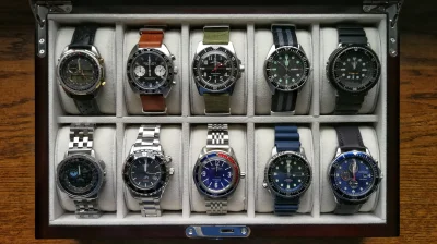 9pasazernostromo - Teraz kolej na pokazanie mojej kolekcji zegarków. Kolekcja budżeto...