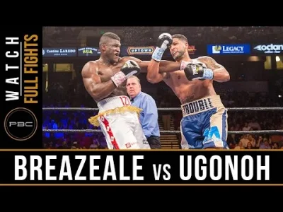 Amadeo - Przy okazji walk bokserskich, to dzisiaj oglądałem walkę Breazeale vs Ugonoh...