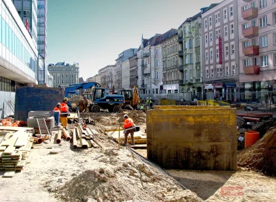 Projekt_Inwestor - Kolejna fotorelacja z Poznania tym razem z placu Projektu Centrum ...