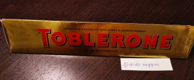 d.....s - Uwaga! Robię #rozdajo P O T Ę Ż N E G O Toblerone o wadze 360g.

Tradycyjni...