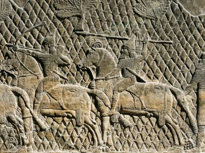 myrmekochoria - Asyryjska kawaleria