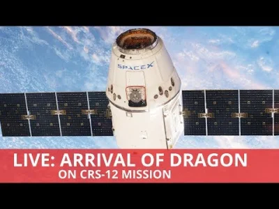 robertoskit - Dragon dolatuje do ISS, transmisja na żywo:

#spacex