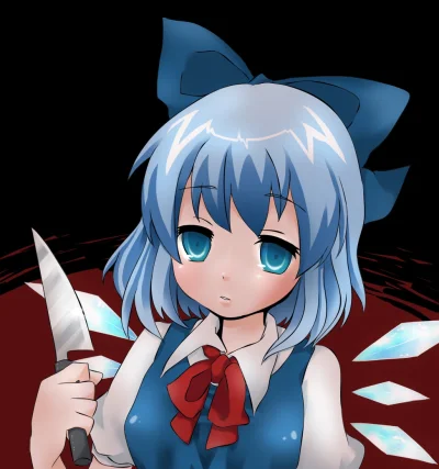 M.....r - #randomanimeshit #yandere #touhou #cirno #kuromame #