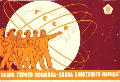 adibeat - #mirkokosmos #plakat 

Plakat propagandowy sławiący radziecki postęp, któ...