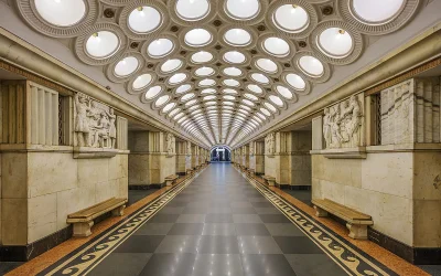 p.....m - Jedna ze stacji metra w Moskwie.
#rosja #moskwa #metro