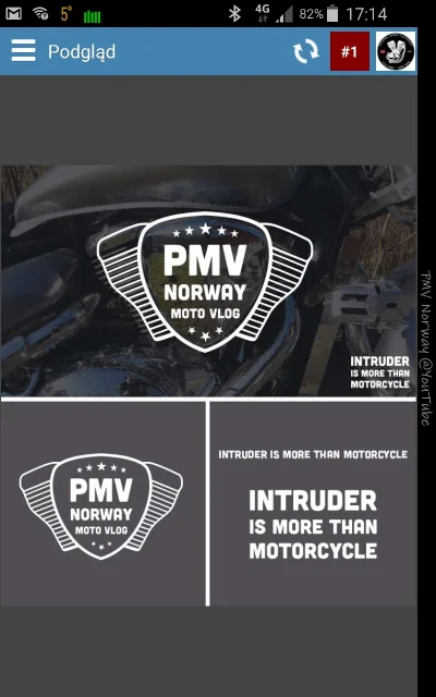 PMV_Norway - #motocykle #pmvmotovlog #motomirki 
Prezentuje wam pomysł na nowe logo. ...