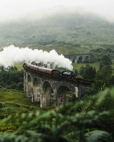 Castellano - Wiadukt Glenfinnan. Szkocja
foto Jack Harding Photography
#fotografia ...