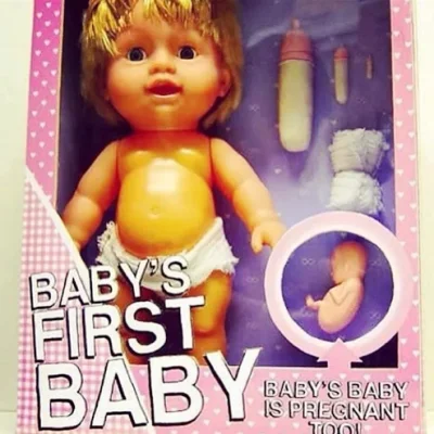 b.....a - #wtf

Baby's baby is pregnant too