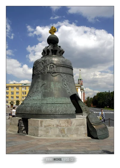 p.....2 - 1735r. na Kremlu odlano Car Kołokoł, największy dzwon na świecie

#kalend...