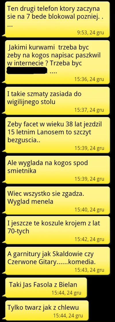 happycustomer - Gościu nie daje za wygraną! Ale my już się zbieramy na Wigilię. Wesoł...