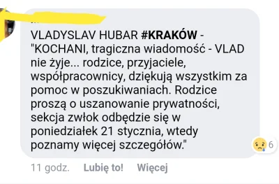 patrykjaki - Niestety zostało znalezione ciało :(