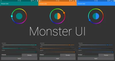 t.....k - Monster UI - prosty moduł xposed stworzony przez naszego rodaka, który upod...