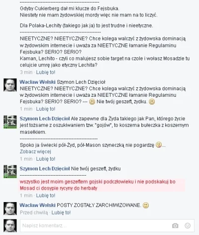 WolnyLechita - „W Polsce narasta antysemityzm”

W Izraelu nic nie narasta. Poziom r...