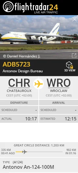 adamus156 - #aircraftboners #samoloty #lotnictwo #EPWR #an124 
AN-124 leci do Wrocła...