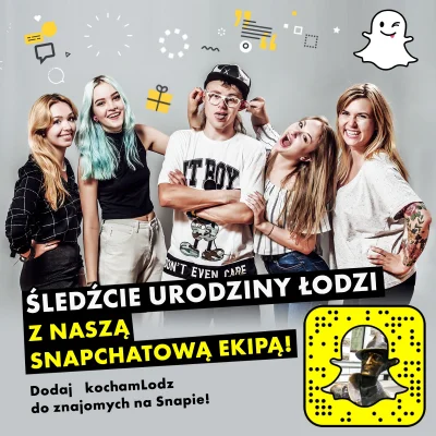 hannazdanowska - Oddaliśmy oficjalne konto miasta kochamLodz na Snapchacie w ręce mło...