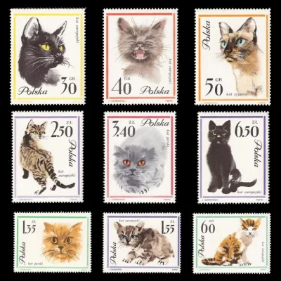 sinusik - 57/100 Pierwszy znaczek pocztowy, Penny Black, został wydany w Wielkiej Bry...
