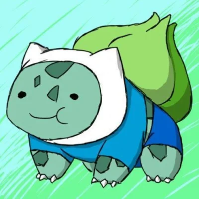 l.....a - #pokemon #adventuretime #bulbasaur