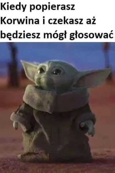 anoysath - #heheszki #humorobrazkowy #babyyoda #yoda #korwin