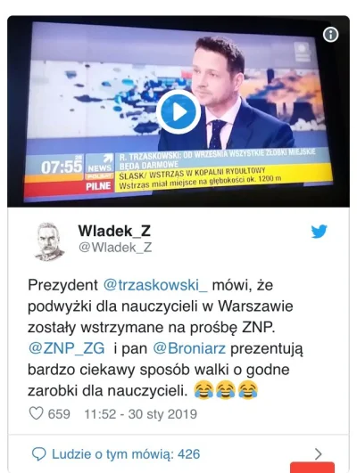 w.....s - #bekazlewactwa #bekazpo #strajknauczycieli #polityka #broniarz 

XD