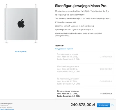 dbcoop - #apple #mac #komputery #programowanie

Ej Mirki mam dylemat, nowy Mac Pro ...