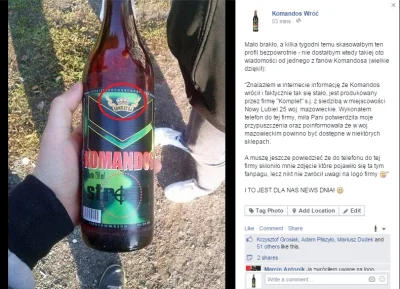 korniq - Mirki i mirabelki, wieść gminna niesie, że kultowe wino Komandos wraca do sp...
