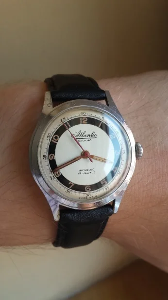 PitiWRC - nowy zakup Atlantic Milano lata 50

#zegarki #vintagewatches #watchboners