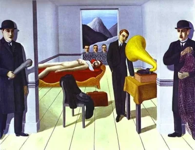 pogop - #pogopasztukaspam 

René Magritte - The Menaced Assassin

#malarstwo #sztuka ...