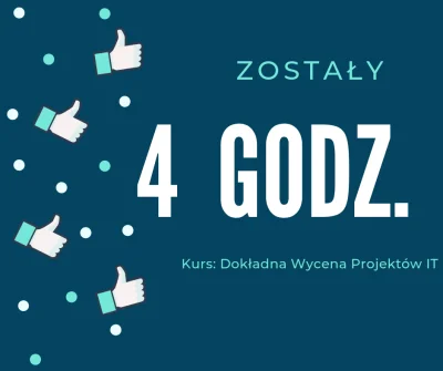 karolwojciszko - @karolwojciszko: Zostały już mniej niż 4h do zamknięcia przedsprzeda...