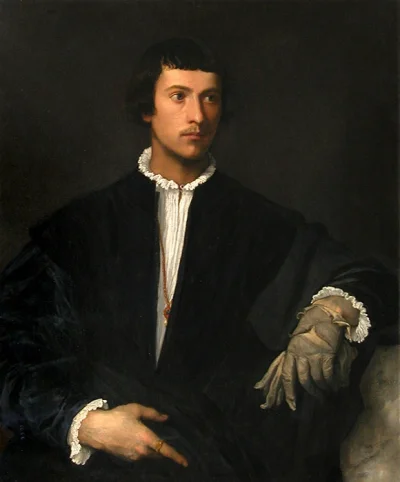 Piromanx - Mężczyzna z rękawiczką – portret renesansowego włoskiego malarza Tycjana.
...