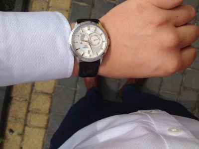 vLeg3nd - Miraski, jestem zachwycony tym zegarkiem. Fituje?

#modameska #ubierajsiezw...