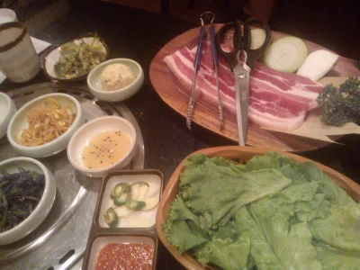 l.....l - Korean BBQ time ( ͡° ͜ʖ ͡°) #foodporn #korea #zarciewnocyaduparosnieclub