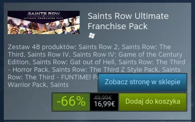 V.....3 - Przypominam o #promocje na #steam. Mamy niezły pakiet #saintsrow w sumie ( ...