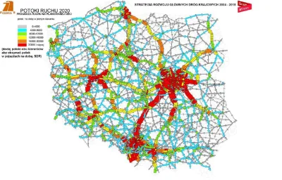 k.....a - Naturalnie prognozowany, niebagatelny skokowy rozkwit ruchu drogowego wzdłu...