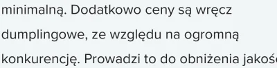 buhajbej - Co to są ceny dumplingowe? Cena za ekstra kluseczki? :)