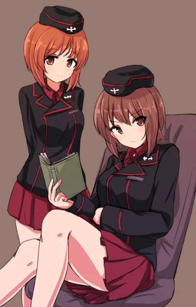 Czokolad - #randomanimeshit #girlsundpanzer #mihonishizumi #mahonishizumi @Nyankov