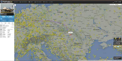 rychu_cmg - Z Paryża do Kuala Lumpur leci właśnie (czwartek 19:30) Airbus A380 tych s...