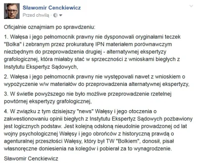 moooka - @indor: Najlepsze jest to, że Wałęsa ani jego pełnomocnicy nie wystąpili o u...