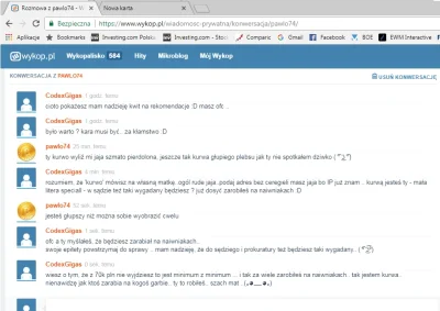CodexGigas - @Moderacja czekam na reakcję czemu multikonto @pawlo74 nie zostało zbano...