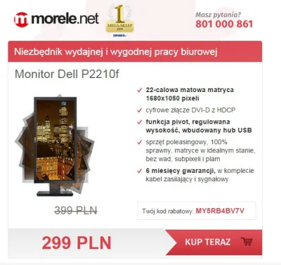 P.....9 - Mirki nie jestem pewien czy działa ale daje :) 

Klik`

#rozdajo #monitory ...