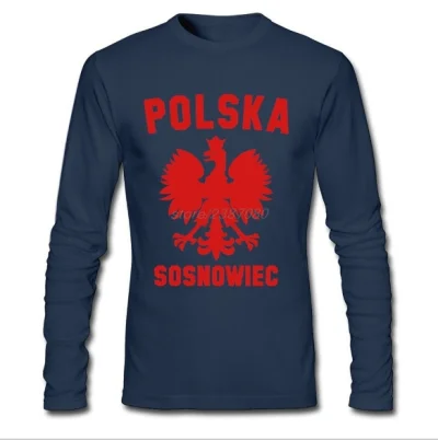 upsapsa - https://www.aliexpress.com/item/Long-T-Shirt-POLSKA-SOSNOWIEC-Phoenix-Eleme...