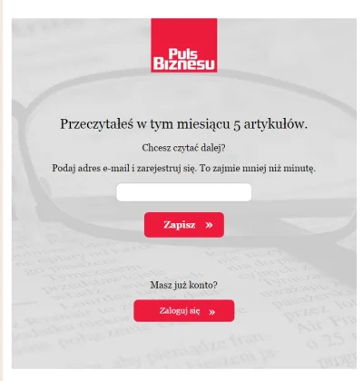 jeanpaul - puls business dba abym zbytnio sie nie przemeczyl i pozwala na 5 artykulow...