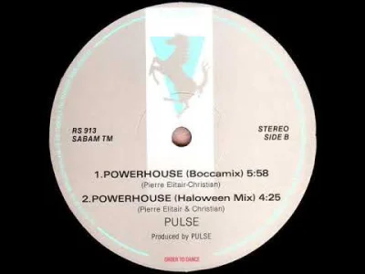 bscoop - Pulse - Powerhouse (Boccaccio Mix) [Belgia, 1990]
Nie wiem jakich pogłosów ...