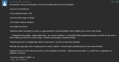 Usunelem_Konto - @Cointreau: Jak jest psychologiem to niech zacznie leczyć @lechwales...