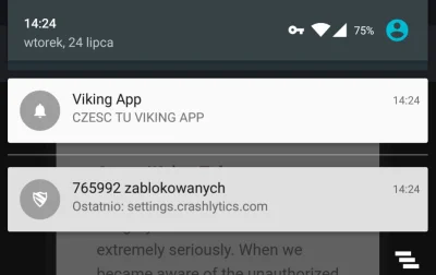 kacperski1 - Ładne testy na produkcji @MobileVikingsPL XD 
#mobilevikings