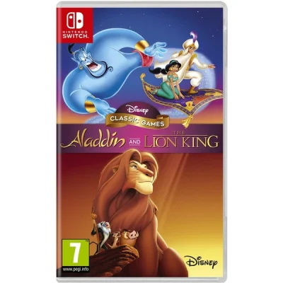 H.....H - Disney Classic Games Aladdin and The Lion King Nintendo Switch Game 140zł w...