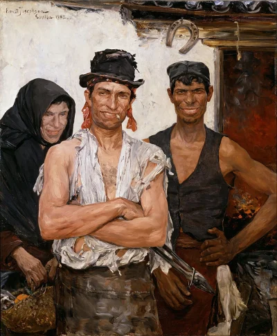 C.....l - Sztuka na dziś:

Ernst Josephson, Hiszpańscy kowale, 1882, olej na płótnie,...