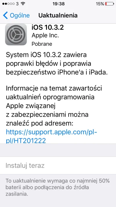 TwarozekSernikowy - @300procentnormy: i nie da się uaktualnić? U mnie wyświetla się t...